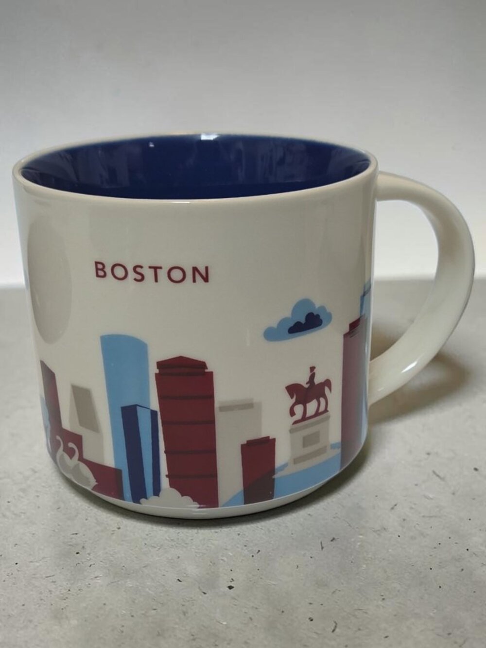 Starbucks Boston 14oz Ceramic Mug 2017